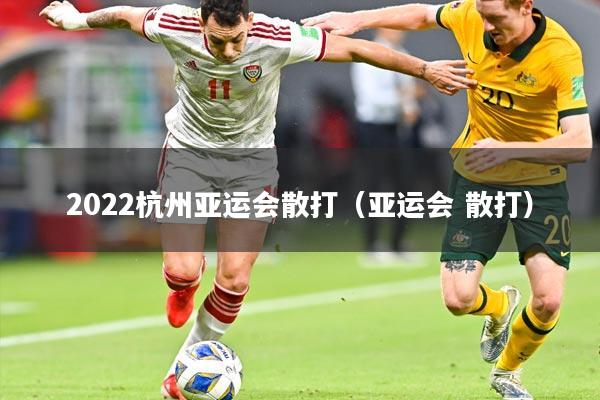 2022杭州亚运会散打(亚运会 散打)