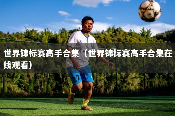 世界锦标赛高手合集(世界锦标赛高手合集在线观看)